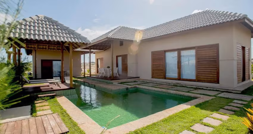 Casa em condomínio fechado com 2 quartos à venda na Rua Raimundo Nonato Ribeiro, 1, Praia Guajiru, Trairi