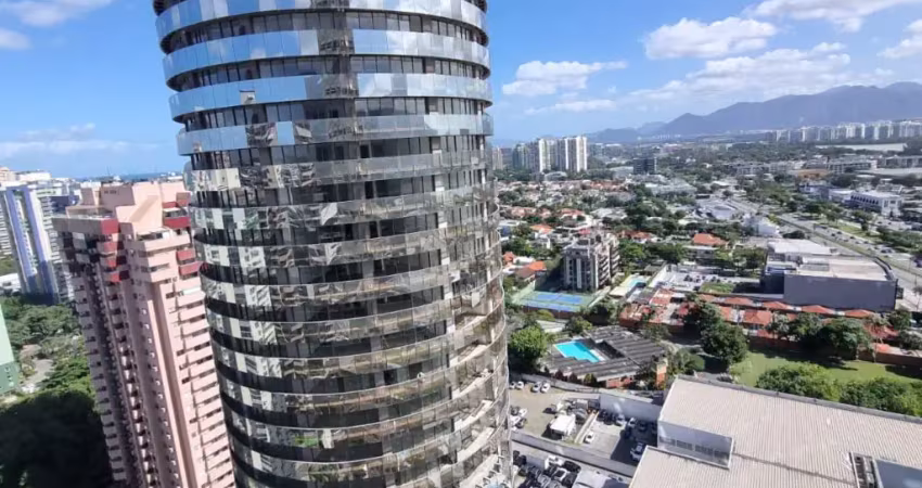 Torre charles de gaule - av. das américas - apartamento de 38m. 1 quarto