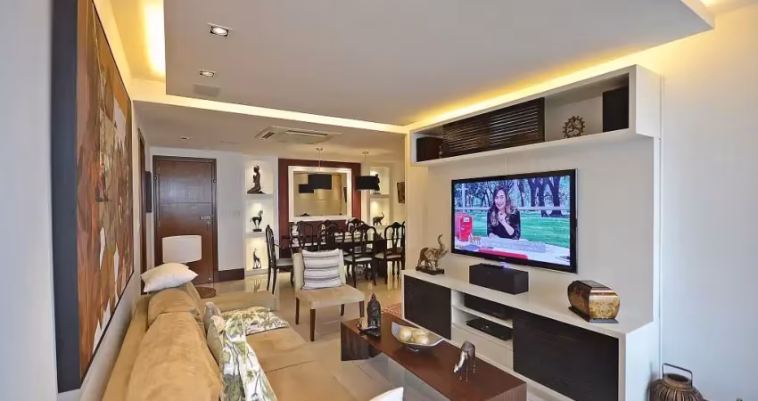 Alfa barra  - barra da tijuca - apartamento de 155m, reformado e decorado. 4 quartos, sendo 3 suítes