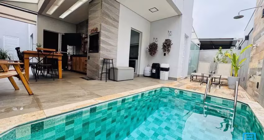Linda casa com piscina no condomínio ideal life, são josé do rio preto-3340