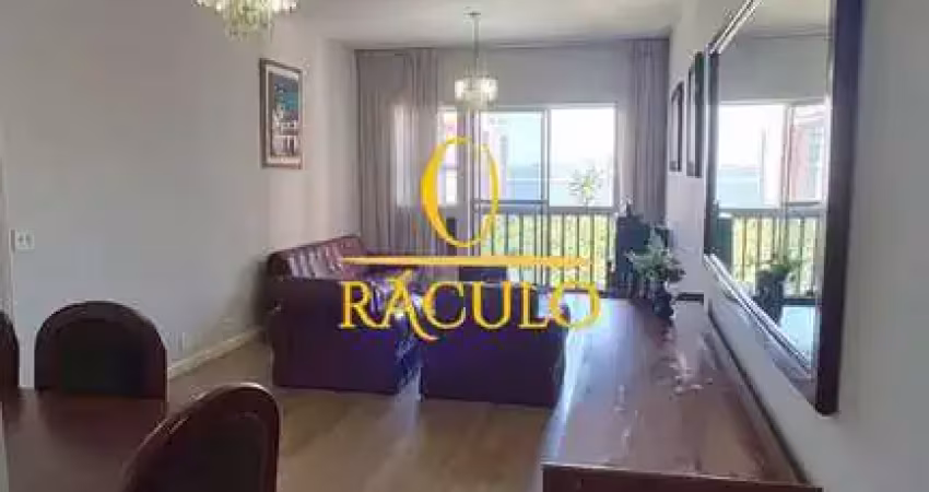 Apartamento 02 dormitórios mais uma dependência vista praia!!