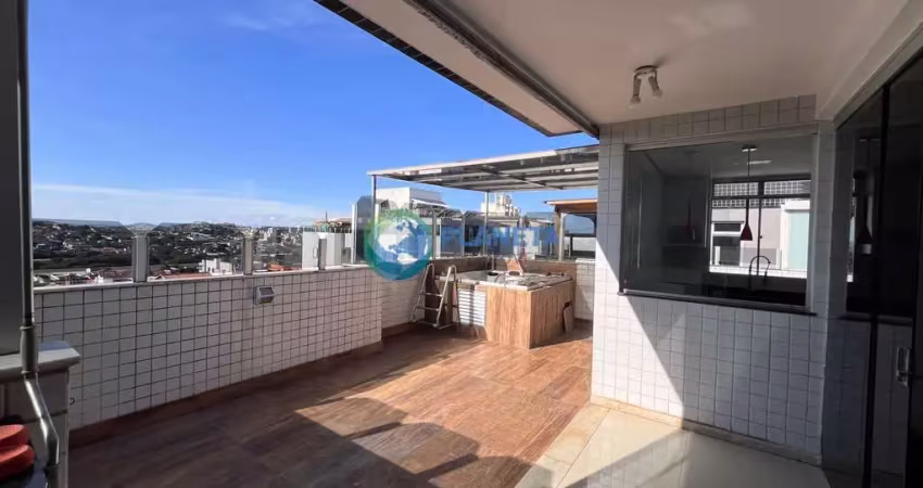 Apartamento cobertura duplex para locação - dona clara - bh