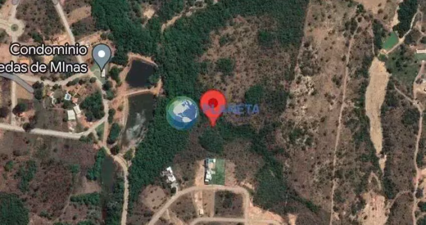 Terreno 20.000m² no condominio veredas de minas - jequitiba