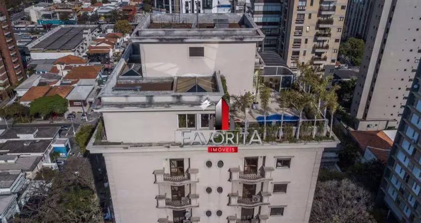 Condomínio corréggio, cobertura com 4 dormitórios à venda, 600 m² por r$ 9.390.000 - moema - são paulo/sp