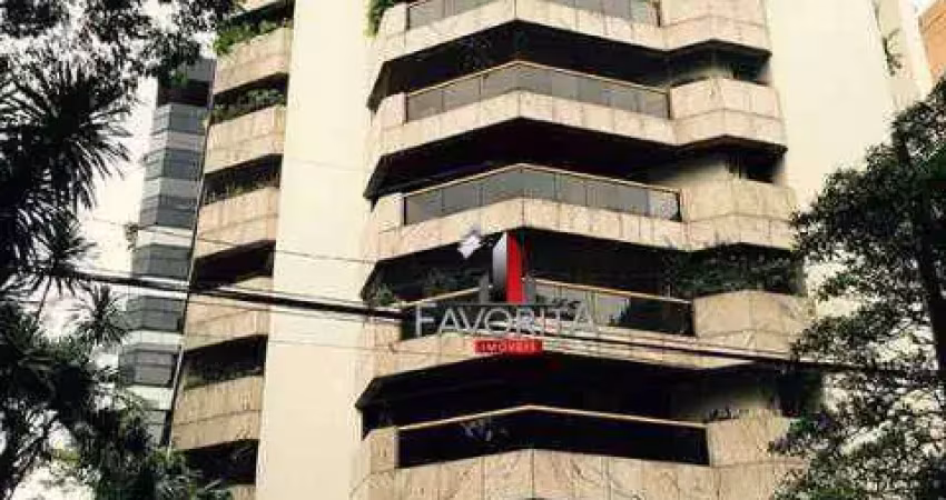 Condomínio domaine de beauchamp, cobertura com 6 dormitórios à venda, 743 m² por r$ 7.289.000 - campo belo - são paulo/sp