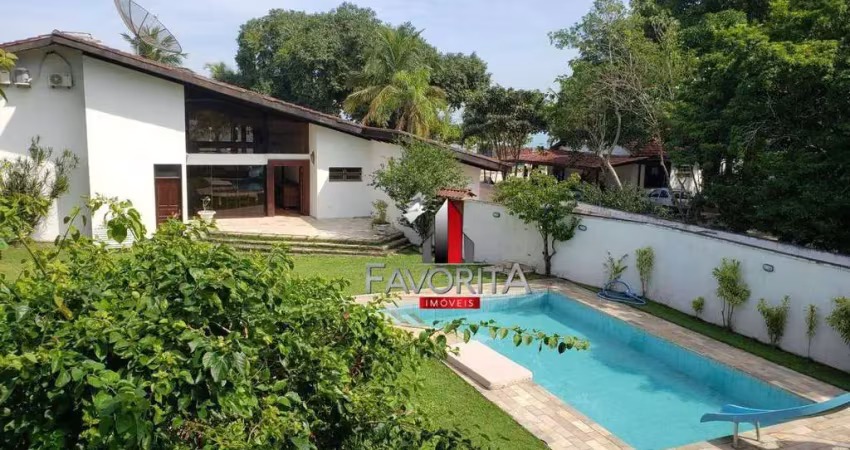 Casa com 5 dormitórios à venda, 600 m² por r$ 5.490.000 - praia do paúba - são sebastião/sp