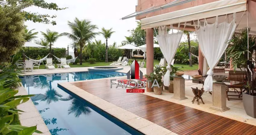Casa com 6 dormitórios à venda, 800 m² por r$ 15.890.000 - b una - são sebastião/sp