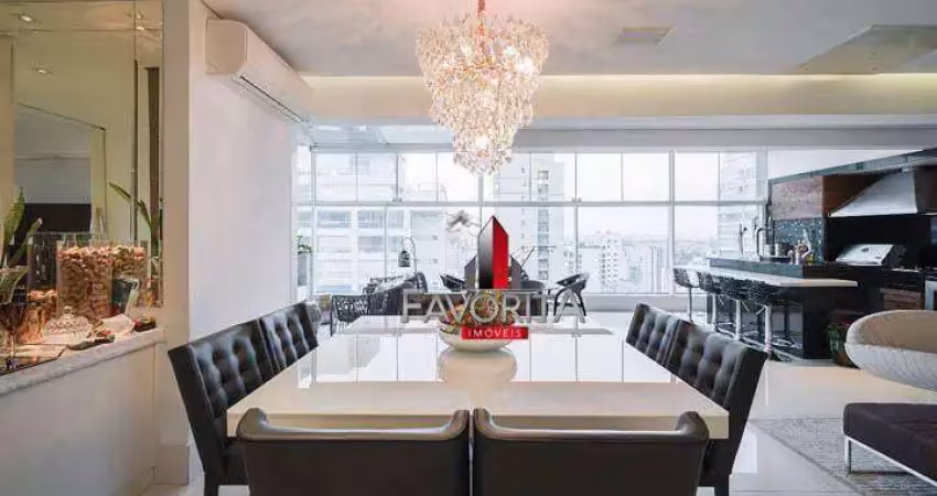 Condomínio campo belíssimo,, cobertura com 4 dormitórios à venda, 366 m² por r$ 6.100.000 - campo belo - são paulo/sp