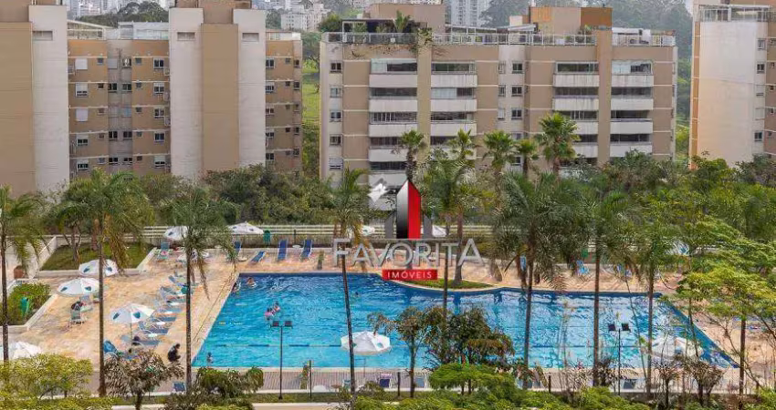 Condomínio villa amalfi, apartamento com 3 dormitórios à venda, 130 m² por r$ 719.000 - panamby - são paulo/sp