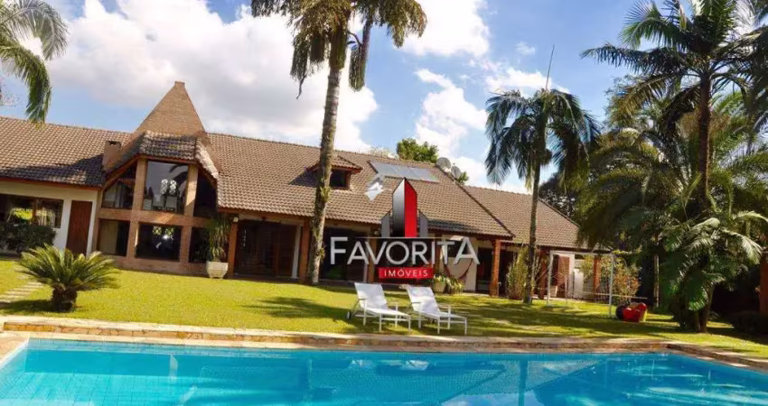 Casa com 6 dormitórios à venda, 800 m² por r$ 3.490.000 - granja viana - carapicuíba/sp