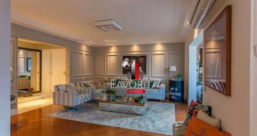Condomínio solar das acacias, apartamento com 4 dormitórios à venda, 214 m² por r$ 1.338.000 - vila mascote - são paulo/sp