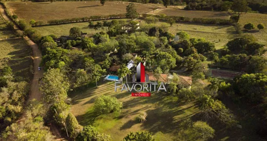 Sítio com 14 dormitórios à venda, 54000 m² por r$ 4.380.000 - jumirim - jumirim/sp