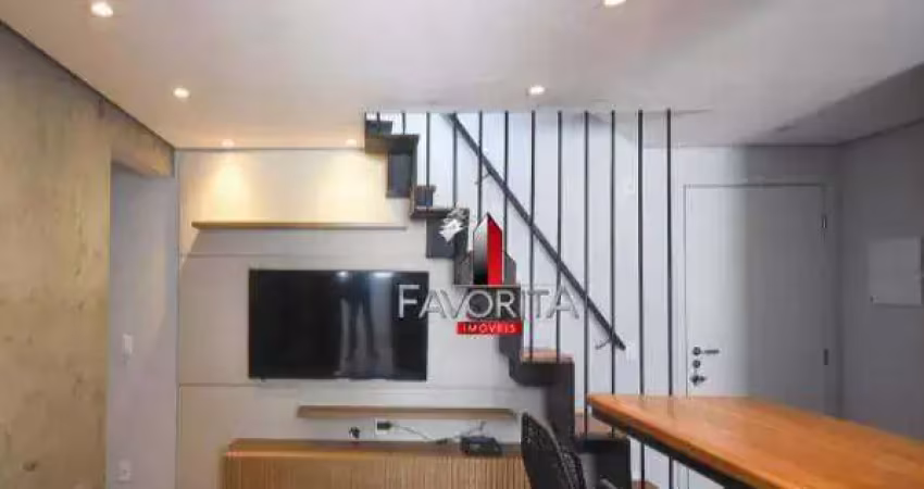 Apartamento duplex com 2 dormitórios, 89 m² - venda por r$ 545.000,00 ou aluguel por r$ 3.900,00/mês - jardim parque morumbi - são paulo/sp