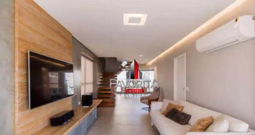 Condomínio vila nova luxury home design, apartamento duplex com 3 dormitórios à venda, 200 m² por r$ 4.283.000 - vila nova conceição - são paulo/sp