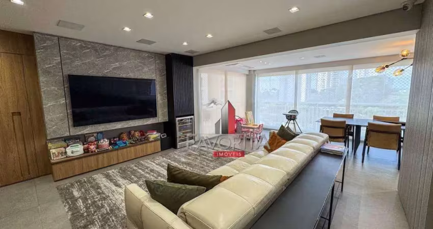 Maravilhoso apartamento porteira fechada com 3 dormitórios à venda, 171 m² por r$ 2.400.000 - jardim arpoador zona oeste - são paulo/sp
