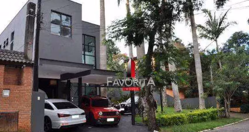 Casa com 3 dormitórios à venda, 460 m² por r$ 2.600.000,00 - nova higienópolis - jandira/sp