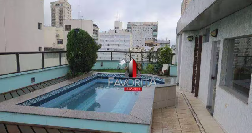 Condomínio lúcia helena, cobertura com 4 dormitórios à venda, 391 m² por r$ 2.969.000 - campo belo - são paulo/sp