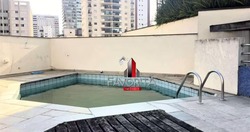 Condomínio new orleans, cobertura com 5 dormitórios à venda, 350 m² por r$ 2.799.000 - brooklin - são paulo/sp