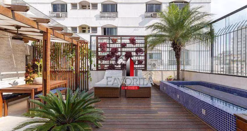 Condomínio chamonix, cobertura com 4 dormitórios à venda, 268 m² por r$ 3.989.000 - jardins - são paulo/sp