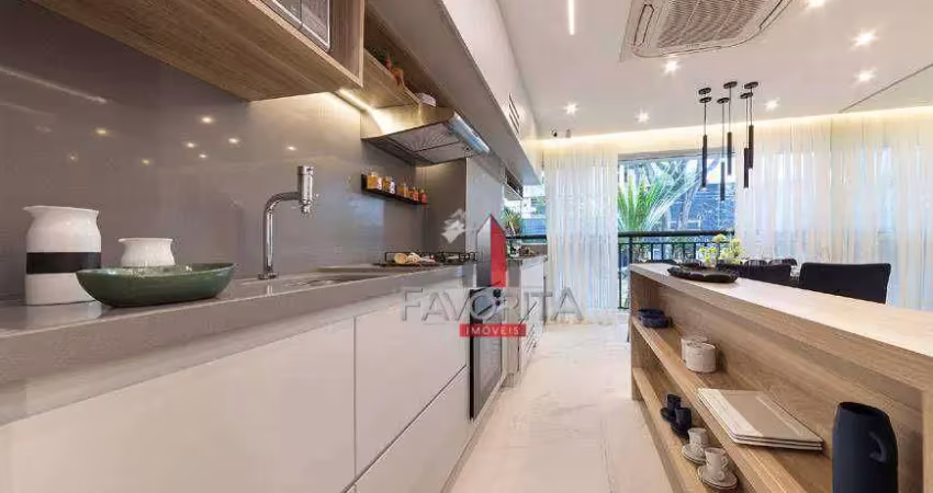 Apartamento com 2 quartos e 2 banheiros à venda, 49 m² por r$ 489.000