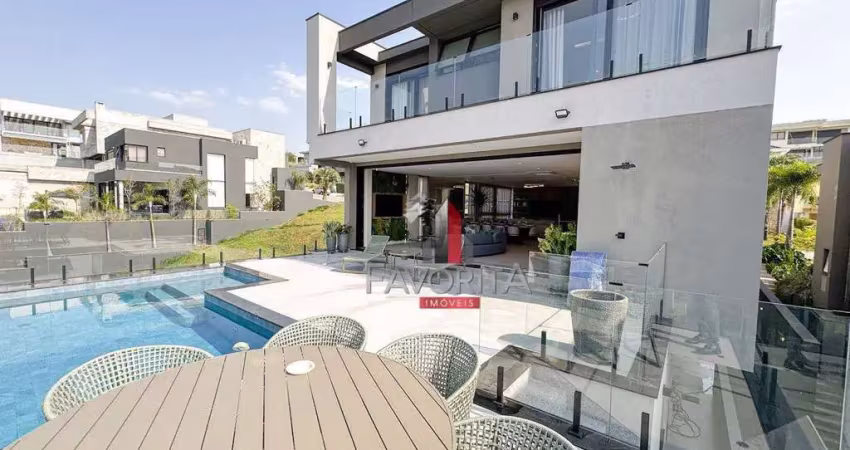 Casa condomínio gênesis ii com 6 dormitórios à venda, 764 m² por r$ 5.400.000 - alphaville - santana de parnaíba/sp