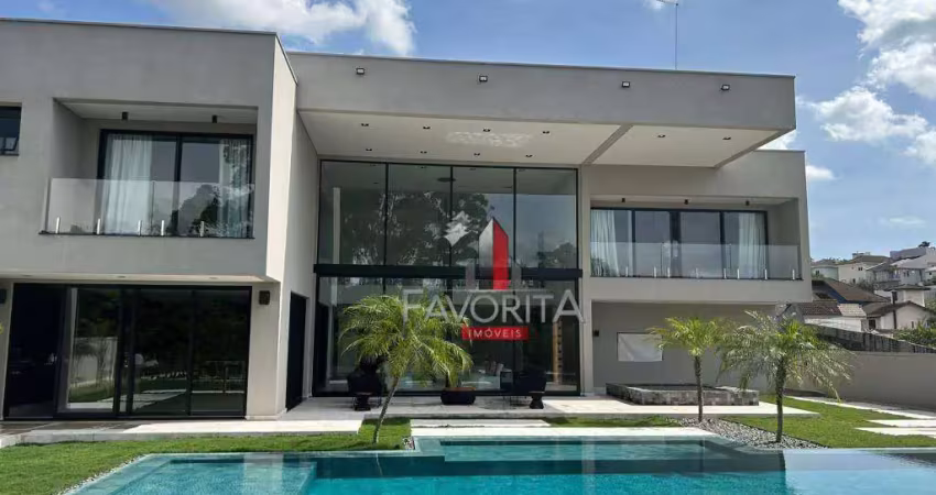 Casa com 5 dormitórios à venda, 850 m² por r$ 9.700.000 - são paulo ii - cotia/sp