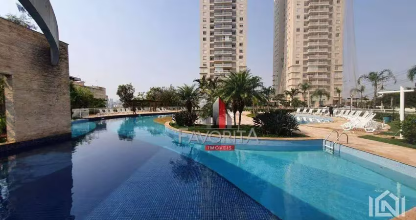 Condomínio espaço raposo, apartamento com 3 dormitórios à venda, 104 m² por r$ 749.000 - espaço raposo - são paulo/sp