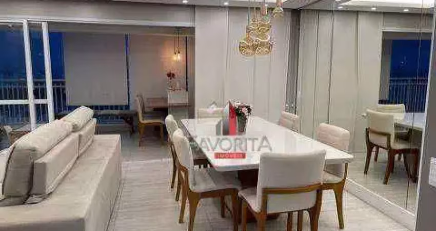 Condomínio espaço raposo, apartamento com 3 dormitórios à venda, 134 m² por r$ 1.100.000 - espaço raposo - são paulo/sp