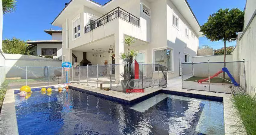 Casa com 4 dormitórios para alugar, 436 m² por r$ 15.500/mês - são paulo ii - cotia/sp