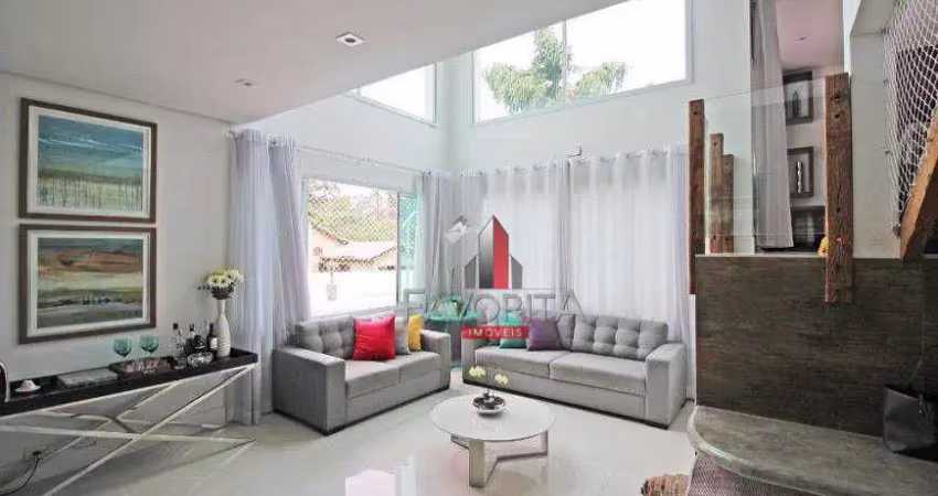 Casa com 3 dormitórios, 350 m² - venda por r$ 2.350.000 ou aluguel por r$ 15.000/mês - são paulo ii - cotia/sp