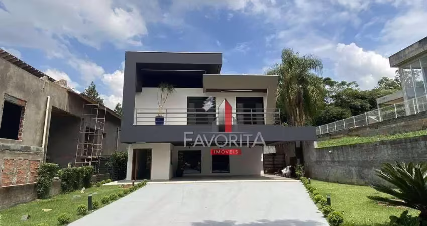 Casa com 4 dormitórios, 360 m² - venda por r$ 2.300.000 ou aluguel por r$ 19.000/mês - vintage - cotia/sp