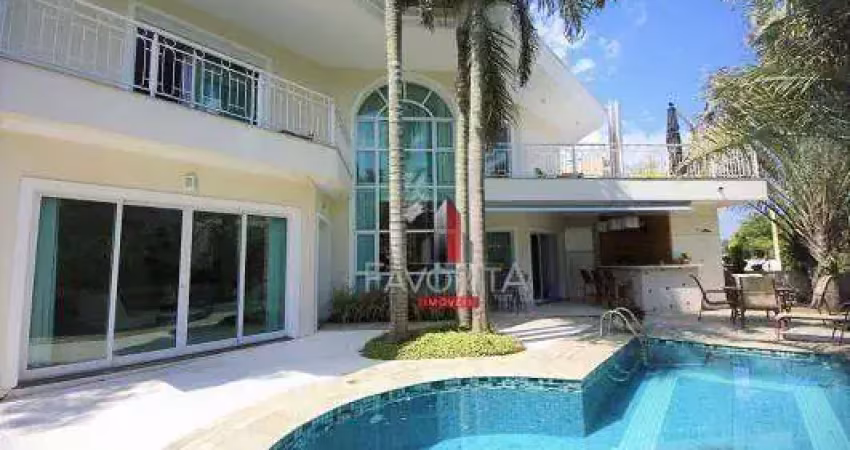Casa com 4 dormitórios, 530 m² - venda por r$ 4.200.000 ou aluguel por r$ 16.525/mês - são paulo ii - cotia/sp