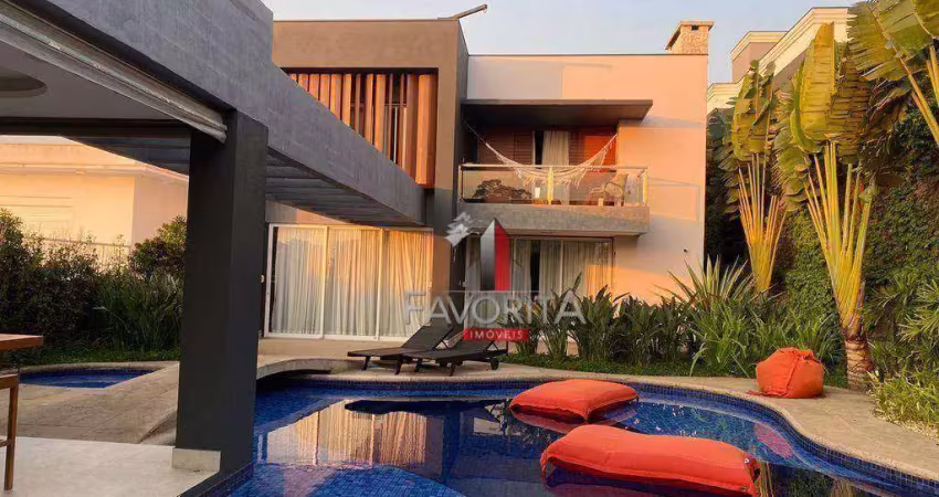 Casa com 4 dormitórios à venda, 500 m² por r$ 5.300.000 - vintage - cotia/sp