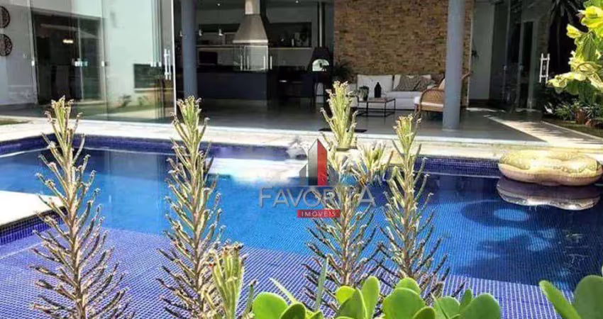 Casa com 4 dormitórios à venda, 400 m² por r$ 4.500.000 - vintage - cotia/sp