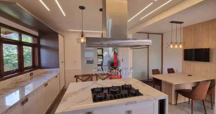 Casa com 3 dormitórios para alugar, 331 m² por r$ 10.000,00/mês - nova higienópolis - jandira/sp