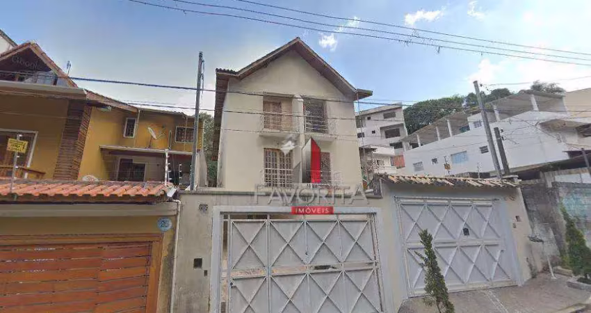 Sobrado com 4 dormitórios à venda, 157 m² por r$ 695.000,00 - parque monte alegre - taboão da serra/sp