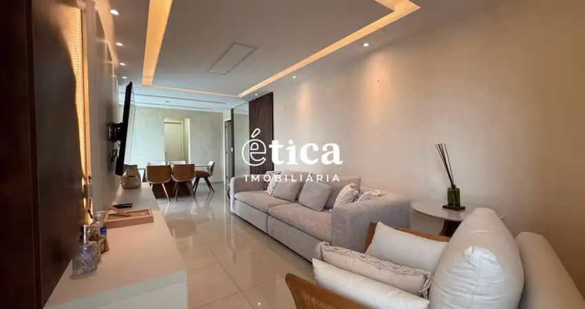 Apartamento no renascença com 105 m², 3 quartos sendo 2 suítes e 1 semi