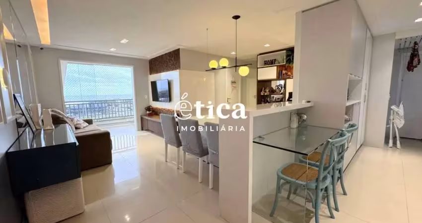 Apartamento no calhau com 3, sendo 1 suíte, 2 vagas de garagem