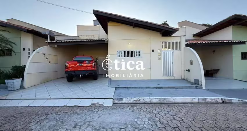 Casa de condomínio no aririzal com 120m², 3 quartos sendo 1 suíte e 1 semi