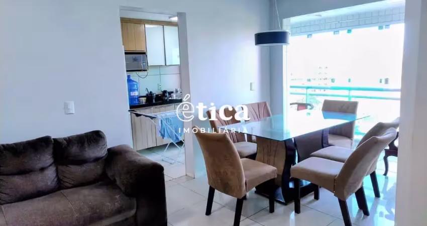 Apartamento mobiliado no renascença com 77m², 3 quartos sendo 1 suíte e 1 semi