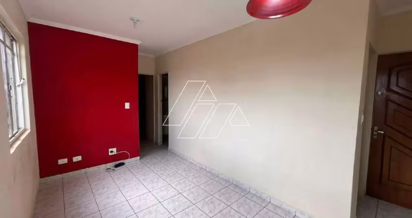Apartamento com 2 quartos e 1 vaga para aluguel no residencial san remo – jardim califórnia, marília/sp