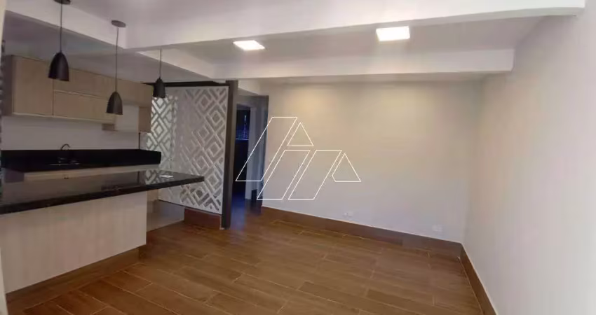 Apartamento com 55m², 2 dormitórios e garagem coberta, para locação no jardim maria izabel – marília/sp.