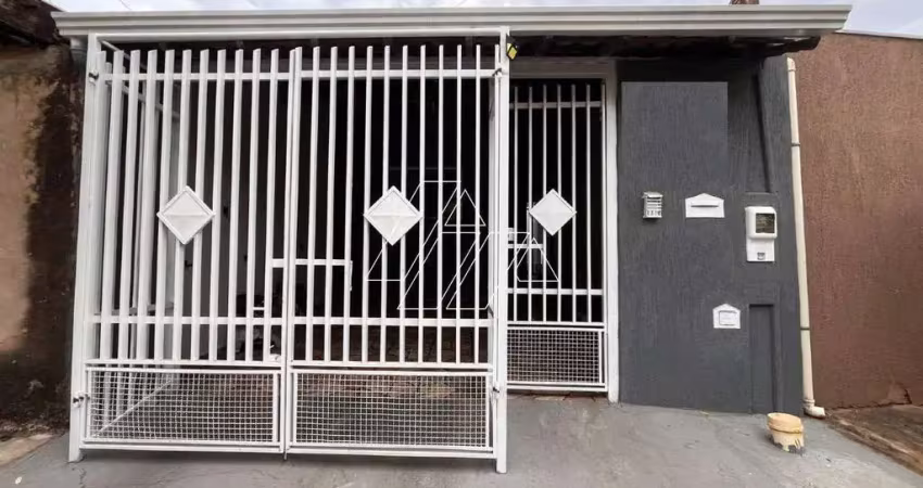 Casa com 2 quartos, sala, cozinha, banheiro social, área de serviço, quintal e 1 vaga de garagem para locação no bairro homero zaninoto – zona sul de