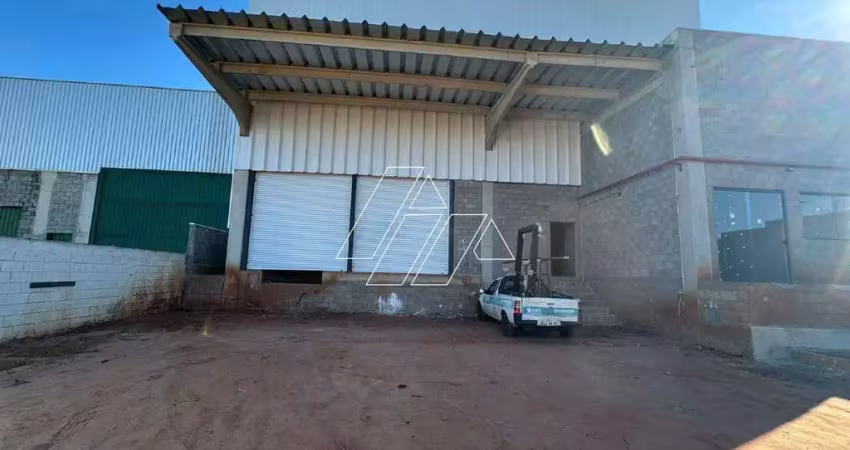 Barracão para locação com 1.100 m² em lácio – zona sul, marília/sp