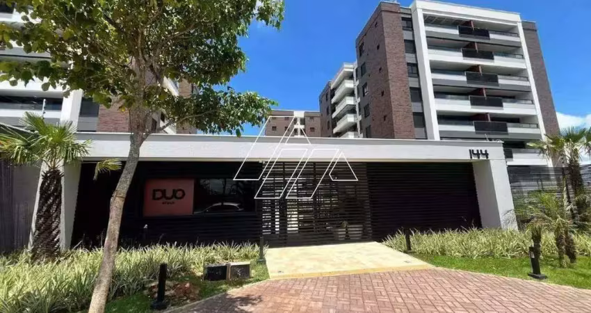 Apartamento com 2 quartos (1 suíte), varanda gourmet, cozinha planejada e 2 vagas no fragata, marília/sp. bem distribuído e com excelente localização.