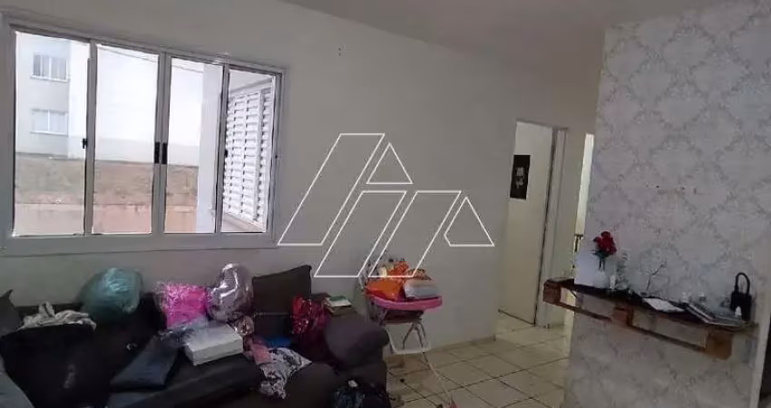 Apartamento à venda, 2 quartos, 1 vaga, paulo correa de lara - marília/sp