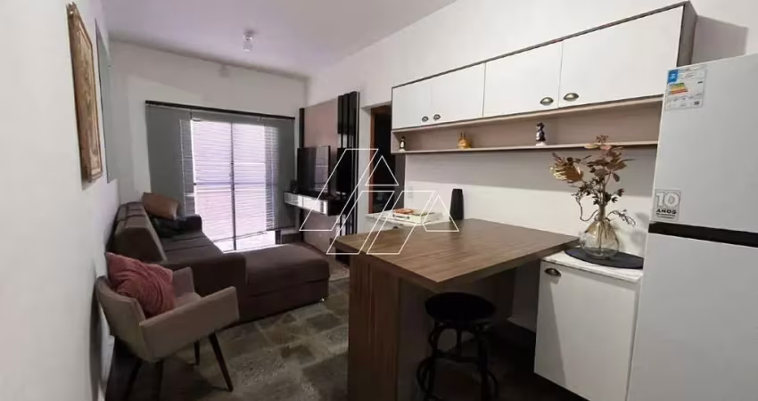 Apartamento mobiliado térreo com 2 quartos à venda no reserva florada – jardim cristo rei, marília/sp