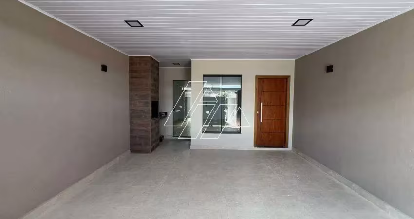 Casa nova à venda com 2 dormitórios (1 suíte) e área gourmet no palmital – marília/sp