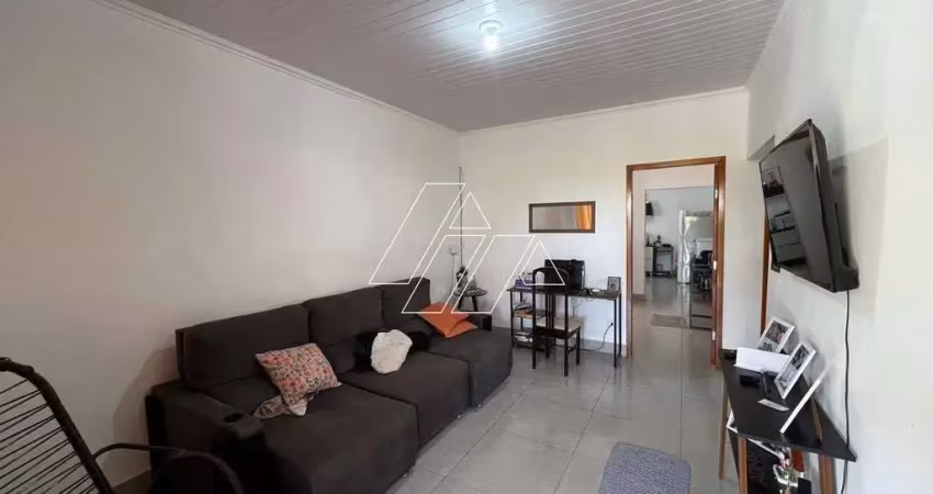 Casa com 3 quartos (1 suíte) à venda – santa clara, marília/sp