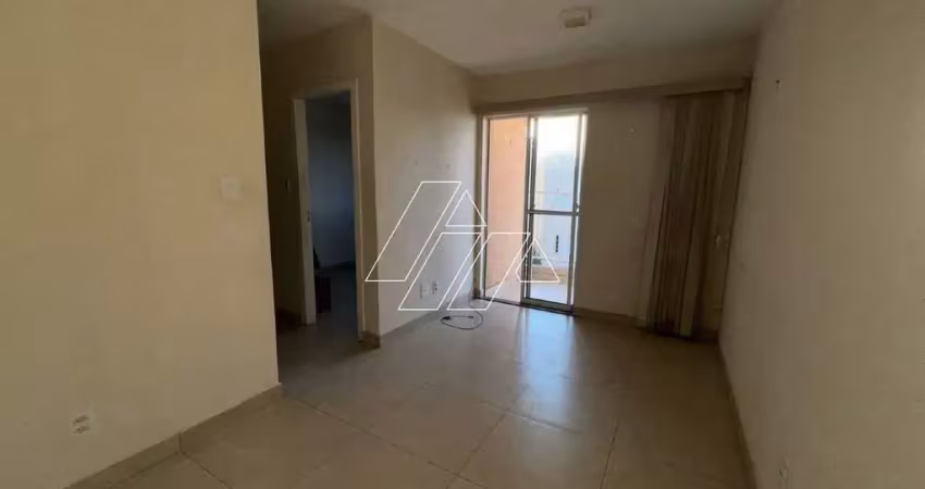 Apartamento à venda com 2 quartos e sacada – condomínio plaza sul, marília/sp